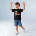 Kids Teddy Bear Racing Car T-Shirt - White